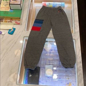 Aviator Nation stripe sweatpants